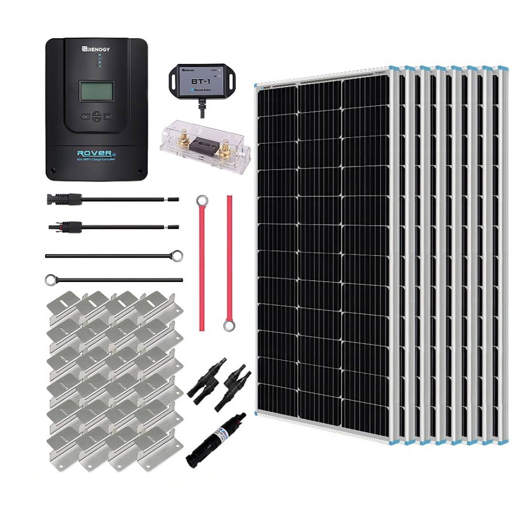 VIASOLAR Kit 100W Pro 12V Panel Solar 