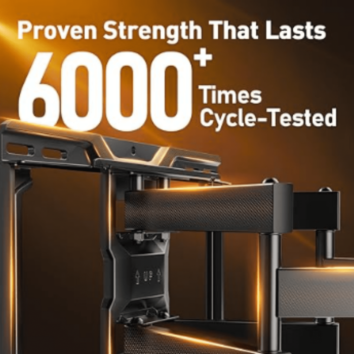 Full Motion TV Mount for 32-69 Inch TVs up to 99 lbs, Max VESA 400x400mm, Fits 16”/12” Wood Studs, Height Adjustable Pre-Assembled TV Wall Mount, Tool-Free Tilt, Swivel & Extension