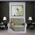 thumbnail image 1 of CHOK 2024 Housse de Sofa Réversible Résistante à l'Eau Protège-Meubles Housses de Canapé pour Animaux Smart Leaf Sofa Surdimensionné Noir, 1 of 3