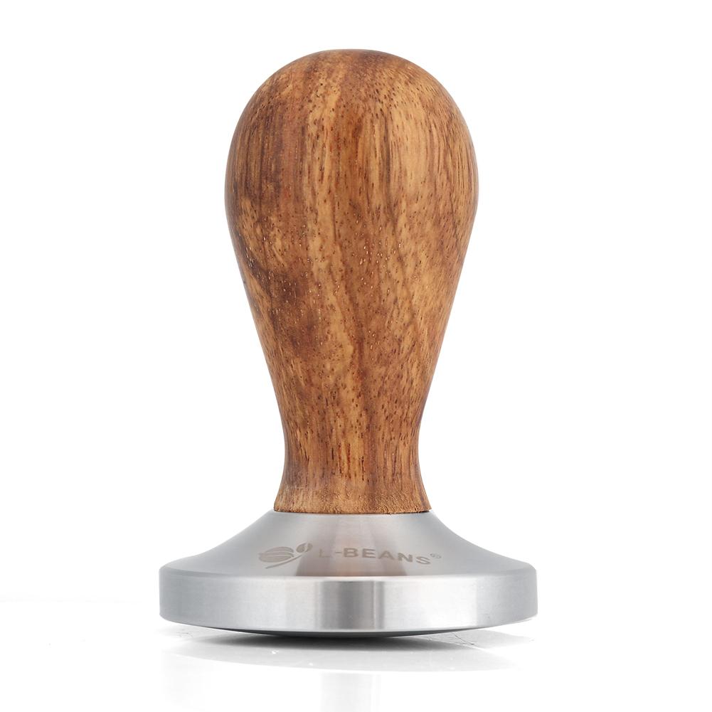 tamper conception de poign/ée unique durable pour la maison de bureau Tamper espresso en bois robuste