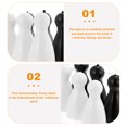 thumbnail image 4 of 40pcs Human Shape Chess Pieces Board Game Pawns Plastic Game Pieces Accessory, 4 of 5