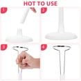 thumbnail image 2 of MasteelfCA 4 Pcs Doll Display Supports Doll Stands Reusable Doll Support Stands Figures Display Holders, 2 of 9