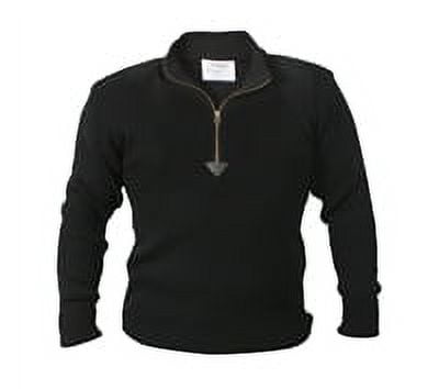 Rothco Quarter Zip Acrylic Commando Sweater Olive Drab Large Walmart