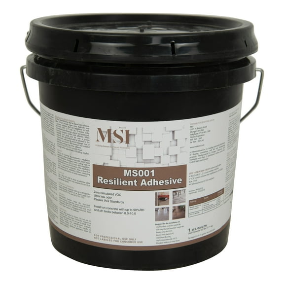 MSI 1 gal. Universal Pressure Sensitive Luxury Vinyl Adhesive (Approx. 220-260 sq. ft./gal)