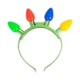 thumbnail image 2 of Diadema navideña LED para fiestas navideñas, divertida diadema navideña iluminada para suministros de fiesta, fiesta de disfraces de Navidad, 2 of 8