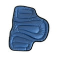 thumbnail image 2 of figatia Horse Riding Saddle Pad PU Leather and Sponge Thickened Equestrian Equipment Blue, 2 of 8