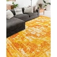 thumbnail image 7 of Unique Loom Sofia Collection Area Rug - Salle Garnier (2' 2" x 3' 1" Rectangle Orange/Yellow), 7 of 7
