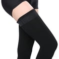 thumbnail image 4 of Bas de Compression Cuisse 20-30 mmHg Bas de Compression avec Bande en Silicone (Grand), 4 of 5