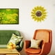 thumbnail image 1 of Fiudx Artículos en oferta con ofertas flash Artesanía de hierro Decoración de pared para el hogar Decoración de pared con flores de hierro, 1 of 4