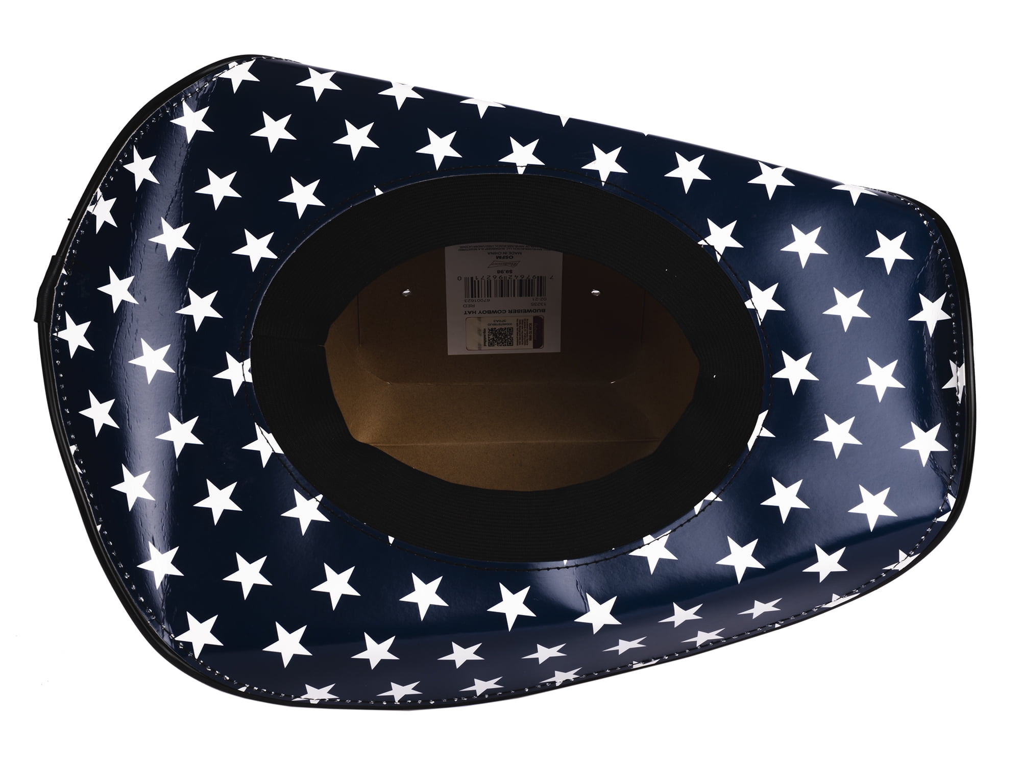 Print Label Stars Cowboy Hat 