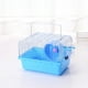 thumbnail image 2 of Jaula de hámster, accesorios pequeños, juguetes de hámster para jerbo, casa de hábitat, juguete para mascotas Azul Zulema Jaula transportadora de hámster, 2 of 4