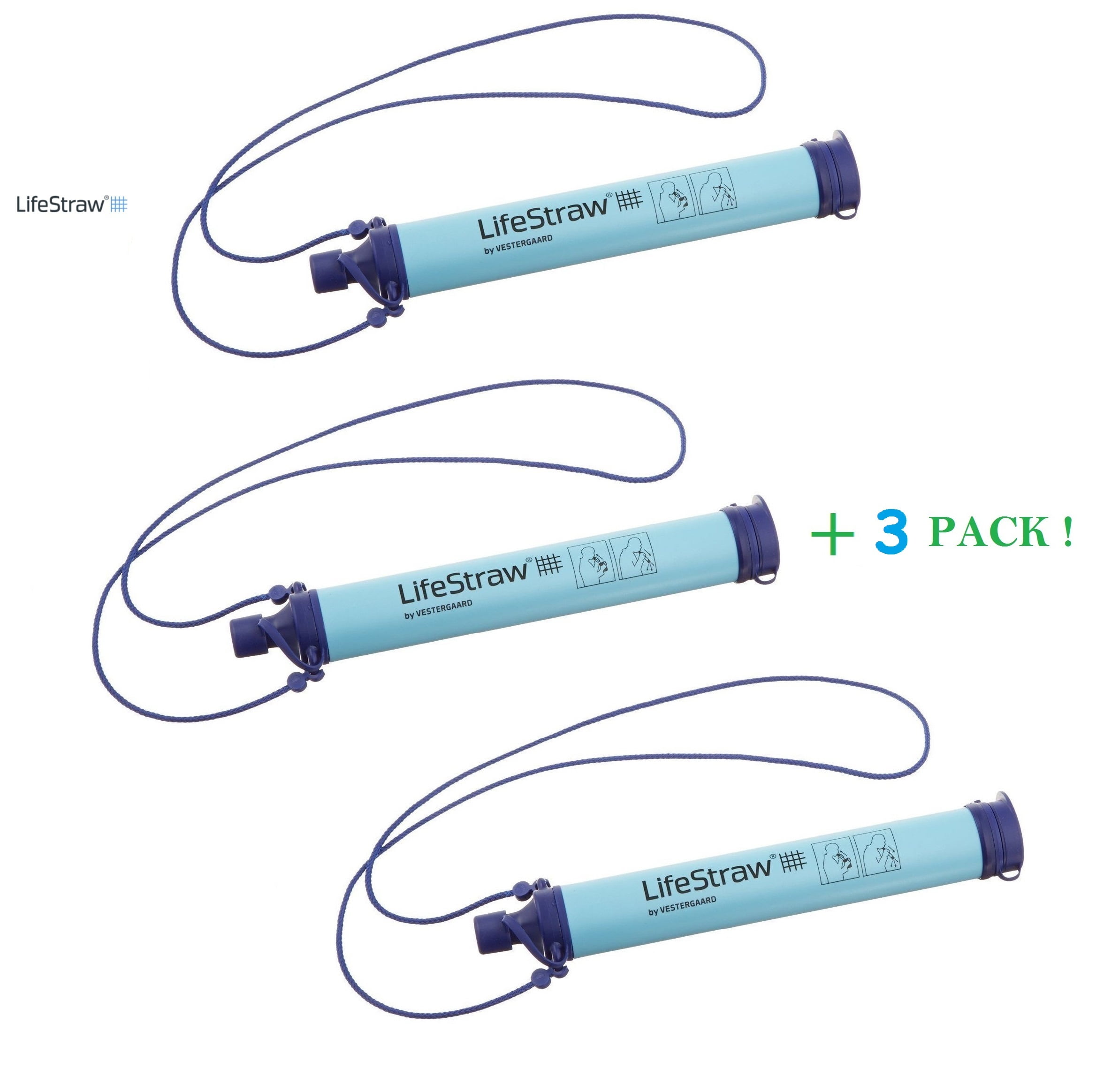 Lifestraw Portable Personal Water Purification Filter Survival Straws 3