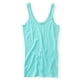 thumbnail image 2 of Camiseta de tirantes Aeropostale ultrasuave para mujer color azul pequeña, 2 of 2