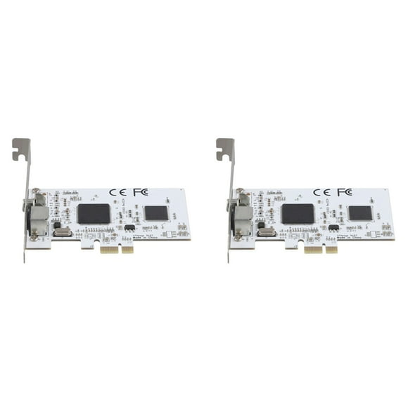 2X PCIE Expansion Card PCIE to AV Surveillance HD 640X480 Resolution Video Capture Card Image Capture Card