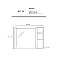 thumbnail image 5 of Botiquin Organizador De Baño Con Espejo Minimalista ELOISE, 5 of 5