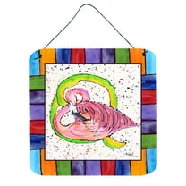 Carolines Treasures 8440-QDS66 Beach and Seafood Wall or Door Hanging Prints 6HX6W multicolor