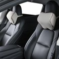 thumbnail image 1 of GHSDFBB 2 Pack Car Neck Pillow, Softness Car Headrest Pillow for Driving with Adjustable Strap, 100% Memory Foam and Breathable Removable Cover, Comfortable Ergonomic Design (Beige), 1 of 6