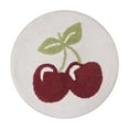 thumbnail image 1 of Mainstays Cherries Cotton Bath Rug, Pink & Red, 22" Round, 1 of 4