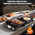 thumbnail image 3 of Parrilla eléctrica y plancha CATTLEMAN Panini Maker 1600W 5 en 1, 3 of 9