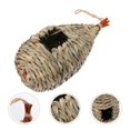 thumbnail image 4 of 2Pcs Creative Straw Bird Nest Durable Straw Birdhouse Grass Handwoven Bird Nest, 4 of 4