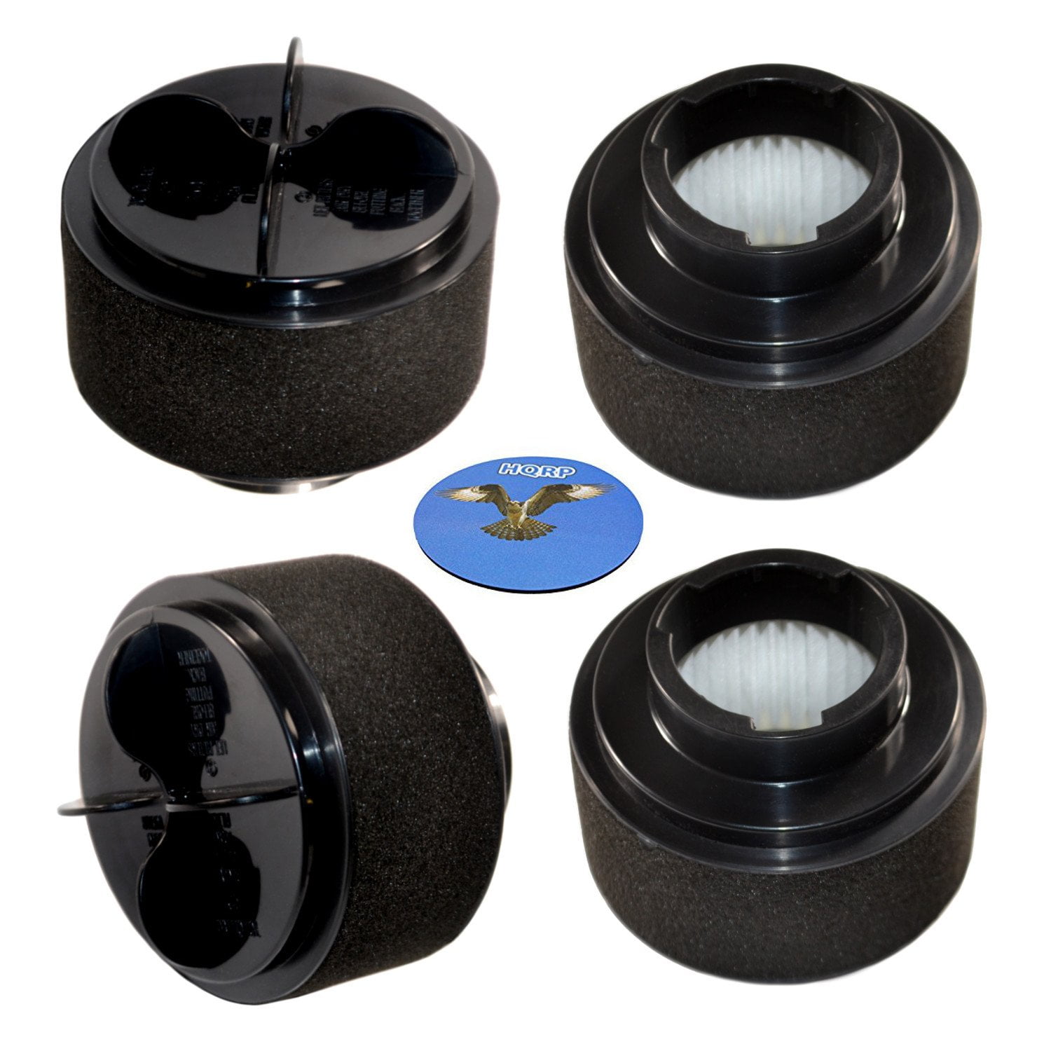 HQRP 4pack Filter Set for Bissell Easy Vac 3130, 3130H, 31305, 31306