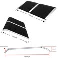 thumbnail image 2 of LZHF 10” x 32" Threshold Ramp Wheelchair Ramp for Home Doorway Access Door Anti Slip Ramp for Wheelchair Scooter Black, 2 of 5