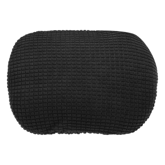 Uxcell Office Chair Pillow Cover, Office Chair Headrest Attachment Removable Headrest Protector for Home Desk Computer Chairs, Black