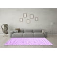 thumbnail image 3 of Ahgly Company Indoor Rectangle Solid Purple Modern Area Rugs, 3' x 5', 3 of 4