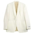 thumbnail image 1 of Trussini Men's Cream Wool Suit Jacket Sport Coats & Blazer - 38 US / 48 EU, 1 of 2