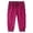 Hot Pink, variant on Mens Capris Pants Below The Knee 3/4 Drawstring Joggers with Pockets Red M