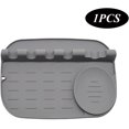 thumbnail image 2 of Hongchun Kitchen Utensil Rest Silicone Spoon Rest Kitchen Spoon Rest Gray 25.3*19cm, 2 of 4
