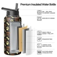 thumbnail image 2 of 32oz Stainless Steel Dog Water Bottle - Suitable for Camping Hiking Sports, Leakproof, Vacuum Insulated Double Wall, Keeps Drinks Hot Cold, Gift for Dog Lovers, 2 of 5
