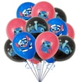 thumbnail image 4 of Lindas decoraciones para fiesta de cumpleaños de Lilo Stitch, globos de Stitch, vajilla desechable, plato, servilleta, fondo para suministros de fiesta para niños, 4 of 5