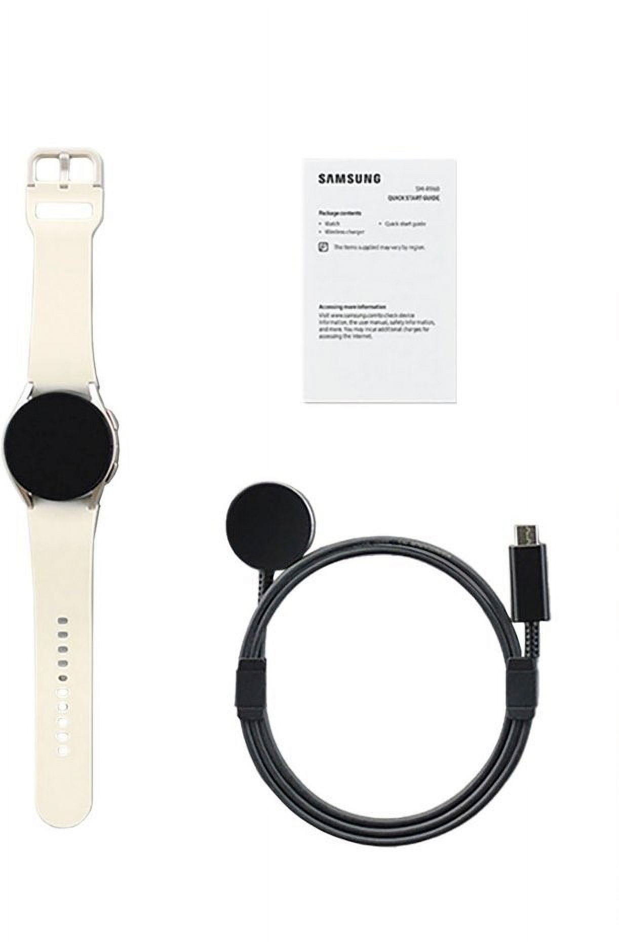 Restored Samsung Galaxy Watch6 Smart Watch, 40mm, Small, Bluetooth, Gold (Refurbished)