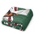 thumbnail image 1 of Flannel Light Weight Blankets Quilts Air conditioning Blankets Vertical NBA, 1 of 6