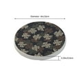 thumbnail image 3 of Circular Drink Coasters Set Camouflage Pattern Beautiful Home Decor Diatomite Heat-Resistant Diatomite Protect Table Countertop, 3 of 7