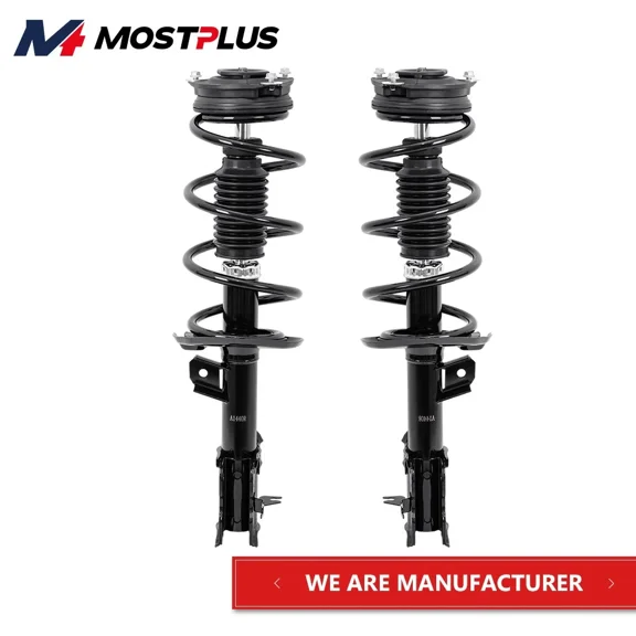 MOSTPLUS Set(2) Front Shocks Struts Assembly for 2012-13 Nissan Rogue 2014-15 Select FWD