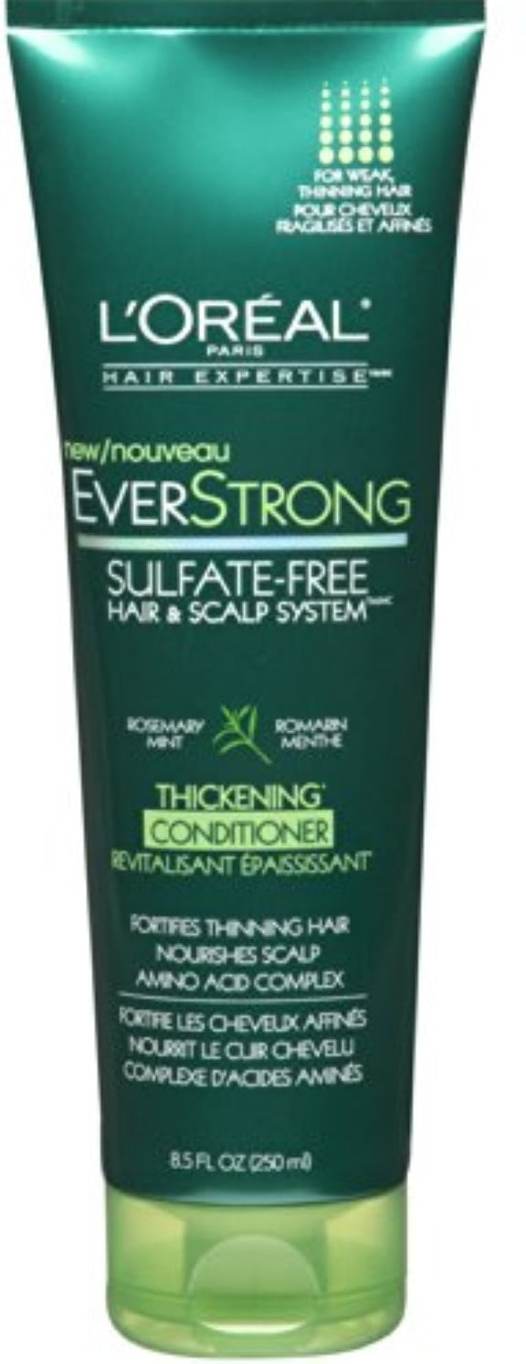 L'Oreal EverStrong SulfateFree Thickening Conditioner 8.50 oz (Pack of