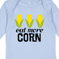 thumbnail image 4 of Inktastic Eat More Corn Boys or Girls Long Sleeve Baby Bodysuit, 4 of 5
