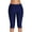 Navy, variant on Previn Women's Swim Capri Long Board Shorts Summer Knee Length Soft Basic Tummy Control Swimsuit Legging Swimwear Swimming Trunks Navy X-Large
