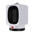 thumbnail image 3 of White Electric Hand and Foot Warmer Heater Portable Desktop Ptc Heater ,Fast Warm Air Delivery, 3 of 5