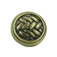 thumbnail image 4 of Stone Mill Hardware - Antique Brass Harris Cabinet Knob, 4 of 4