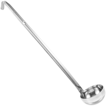 

Stainless Steel Ladle Soup Handle Ladle Kitchen Cooking Soup Sauce Spoon