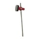 thumbnail image 5 of Pedal de bombo batidora de fieltro Cabeza de acero inoxidable Reemplazo de eje de acero inoxidable de 20 cm Hammer Percusion Instrument Accessory rojo, 5 of 10