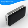 thumbnail image 2 of Altavoz Subwoofer Inalámbrico Portátil con Bluetooth 5.1 y Orificio para Cordón, Sonido Activo Inalámbrico de Metal, Color Negro., 2 of 5