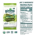 thumbnail image 2 of Seaweed Organic Premium Roasted Seaweed Snacks, Chili Lime, 6 Count, Keto, Vegan, Gluten-Free, Great Source of Omega3s and Iodine, Healthy On-The-Go Snack for Kids and Adults, 2 of 5