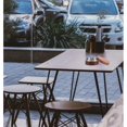 thumbnail image 6 of Ashtrays for Cigarettes Smokeless Ash Tray with Stainless Steel Liner Windproof Wooden Ashtray with Lid for Home Office Tabletop Outside Patio, 6 of 7