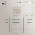 thumbnail image 6 of Silver Waves I Canvas Minimalist Abstract by Art Remedy, Gallery Wrapped, 30" x 30", 6 of 7