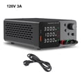 thumbnail image 2 of tamizeot 10A Adjustable DC Power Supply 60V Wide Voltage Range For Computer Maintenance Stable Output TPS1203(120V 3A), 2 of 6