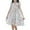 White1562, variant on MEZZALL Children Casual Floral Dress Beach Dresses O-Neck A-line 3-12years Old Breathable Toddler Wear
